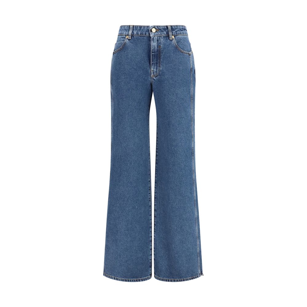 Balmain 100% Cotton jeans in blue