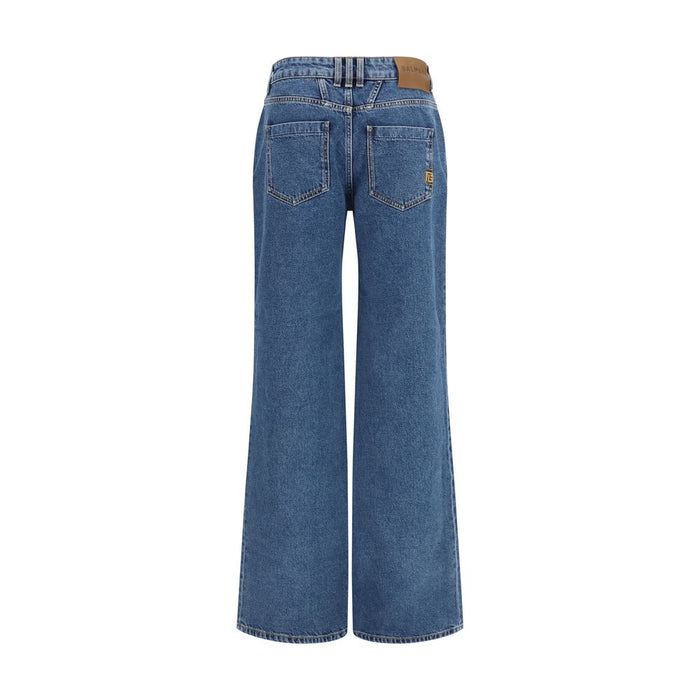 Balmain 100% Cotton jeans in blue — view 2