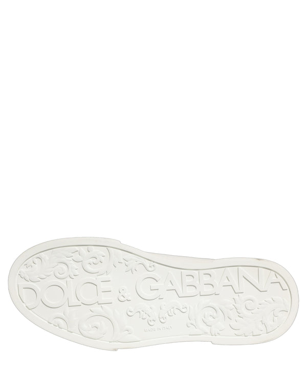 Dolce & Gabbana 100% Calf Leather sneaker in white