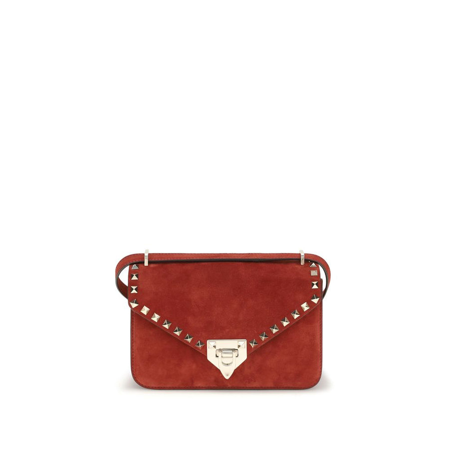 Valentino Garavani 100% Suede shoulder bag in red