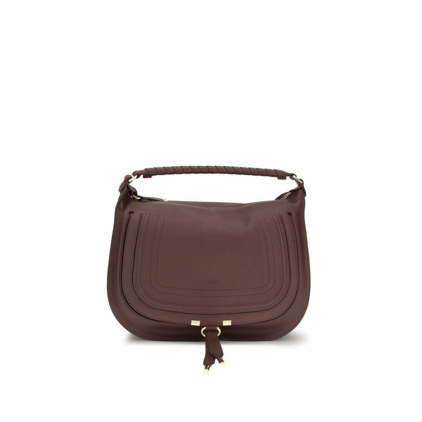 Chloé 100% Calf Leather Bos Taurus shoulder bag in brown