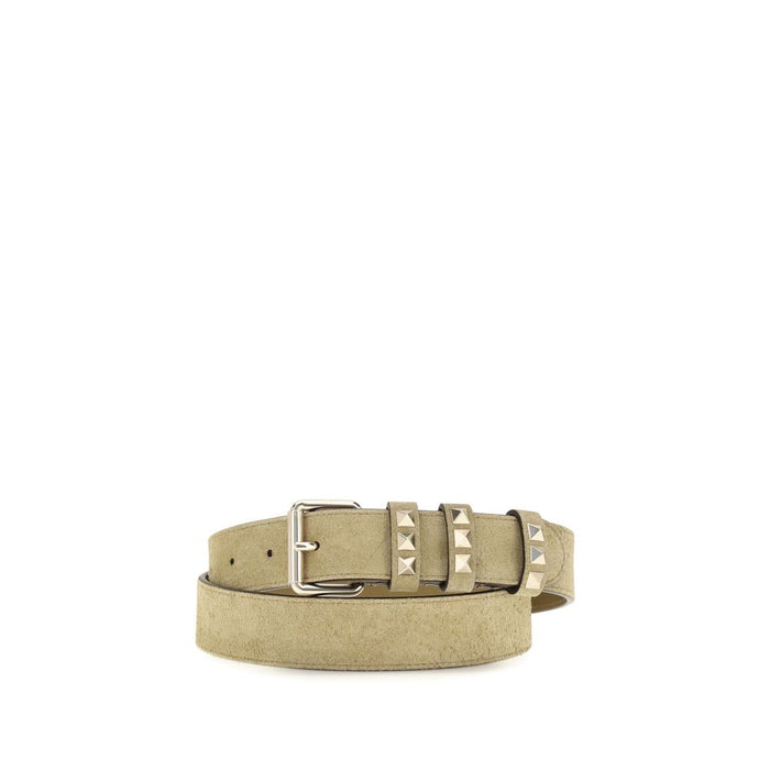 Valentino Garavani 100% Suede belt in beige