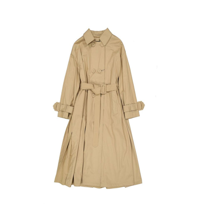 Herno 100% Cotton coat in beige