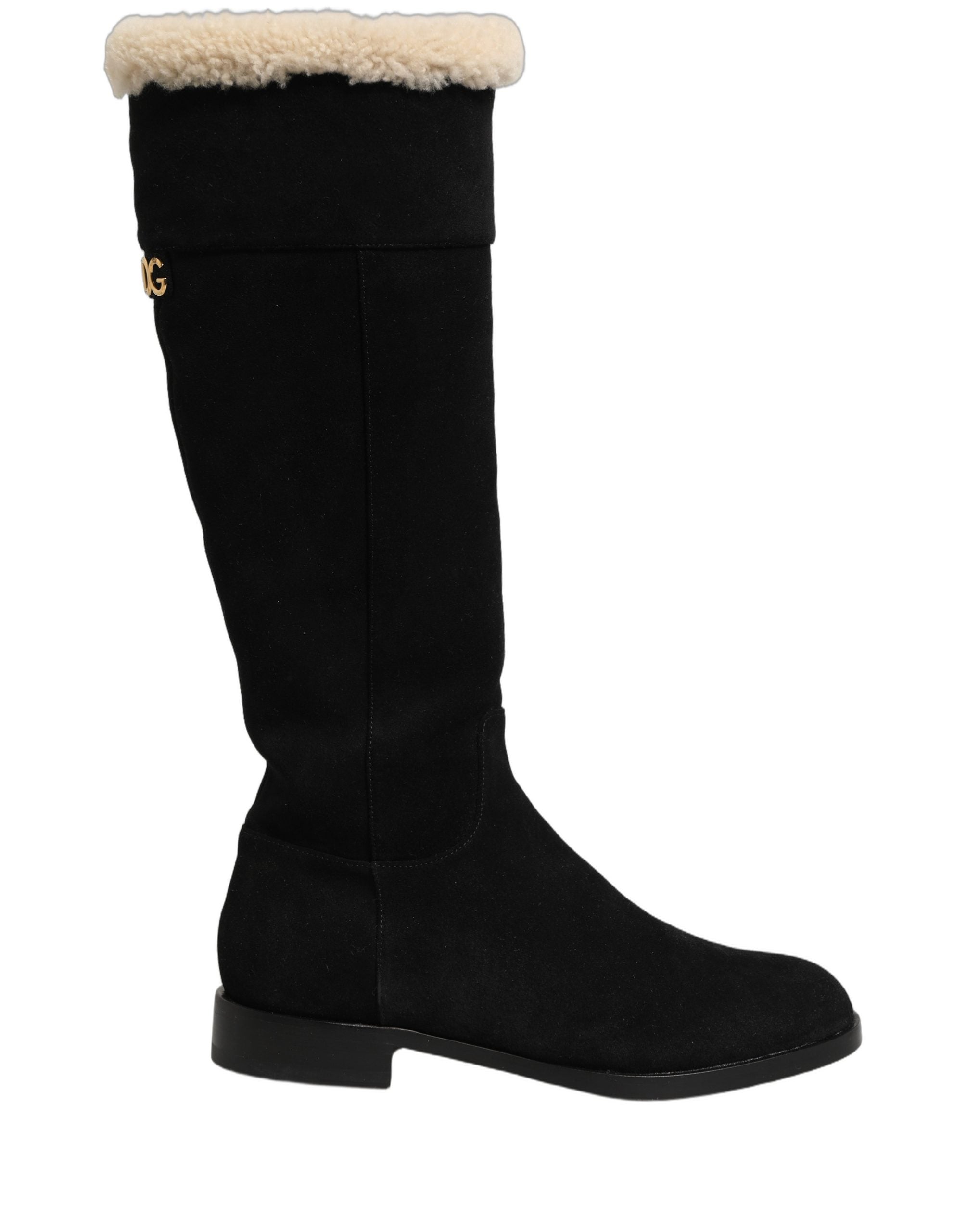 Dolce & Gabbana 100% Calf Leather boots in black — view 5