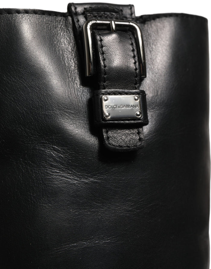 Dolce & Gabbana 100% Leather boot in black