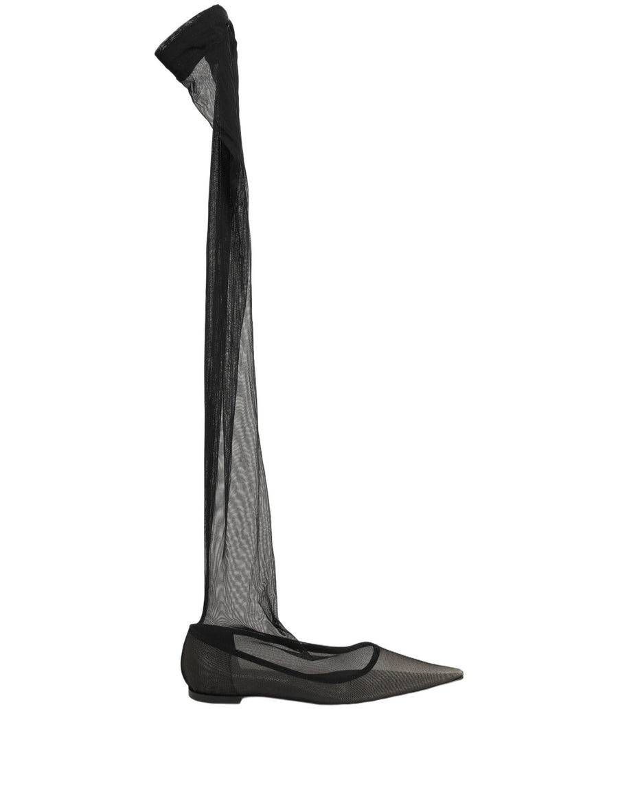 Dolce & Gabbana Nylon flat in black