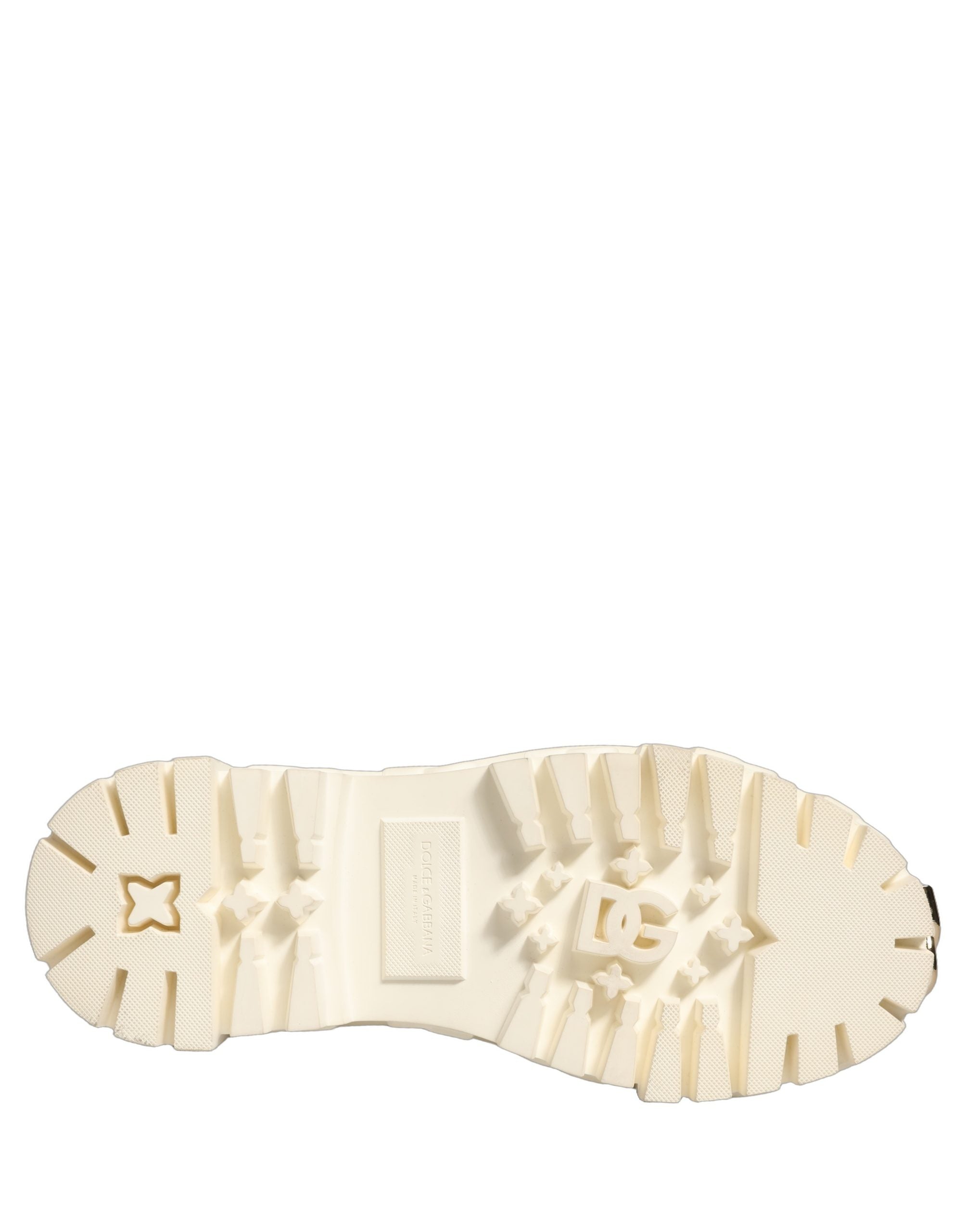 Dolce & Gabbana 13% Cotton ankle boot in white — view 2