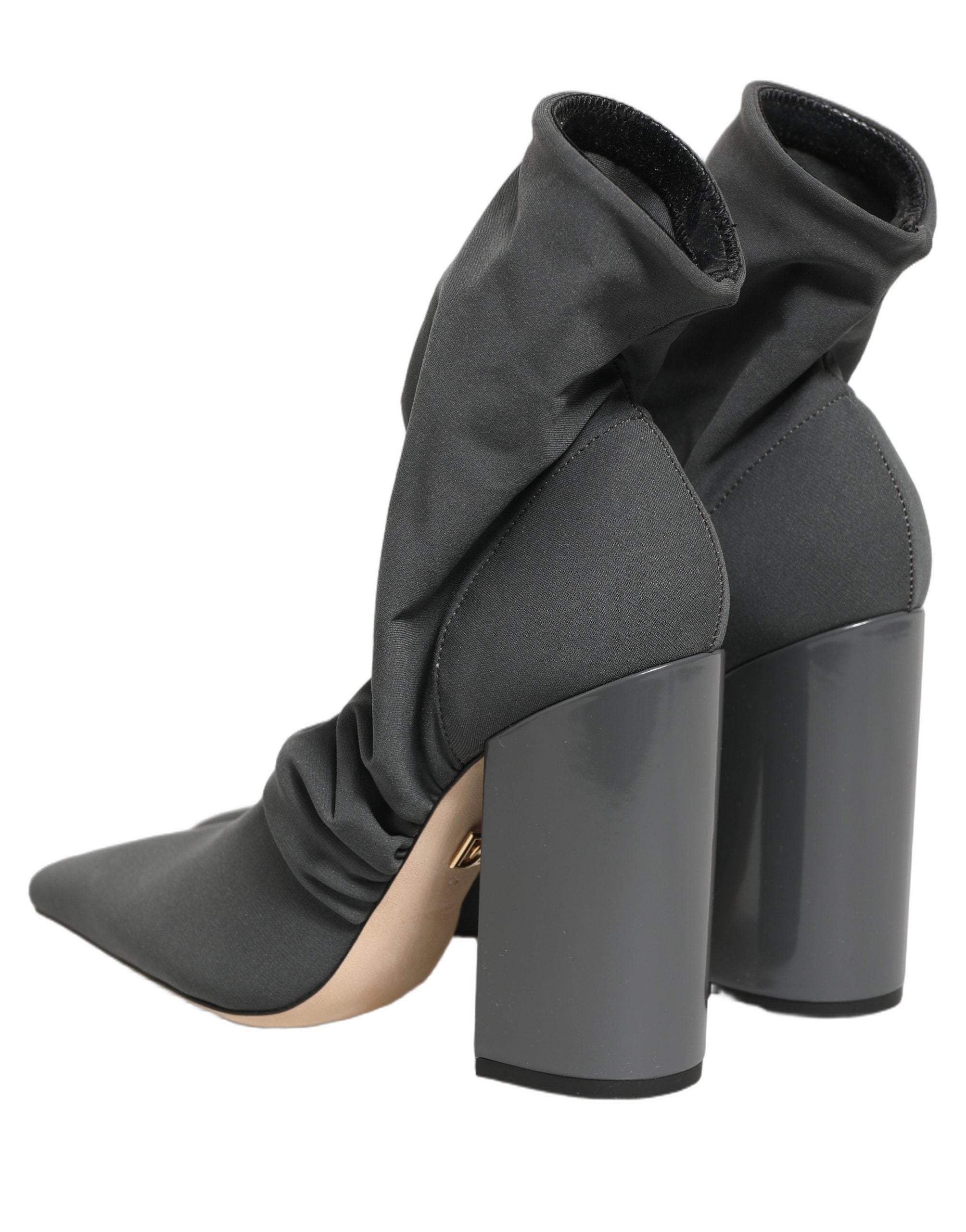 Dolce & Gabbana 60% Viscose boot in gray — view 5