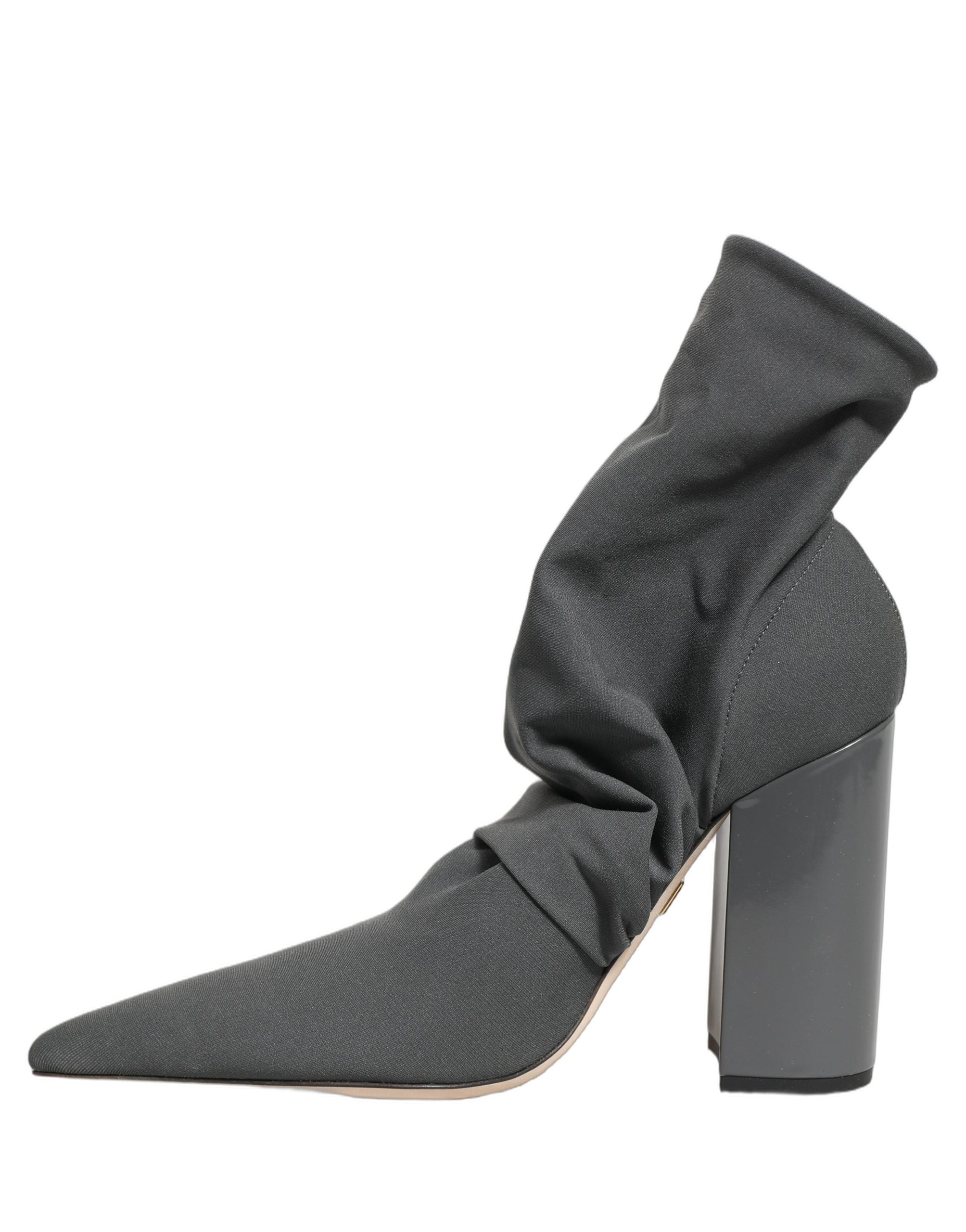 Dolce & Gabbana 60% Viscose boot in gray — view 6