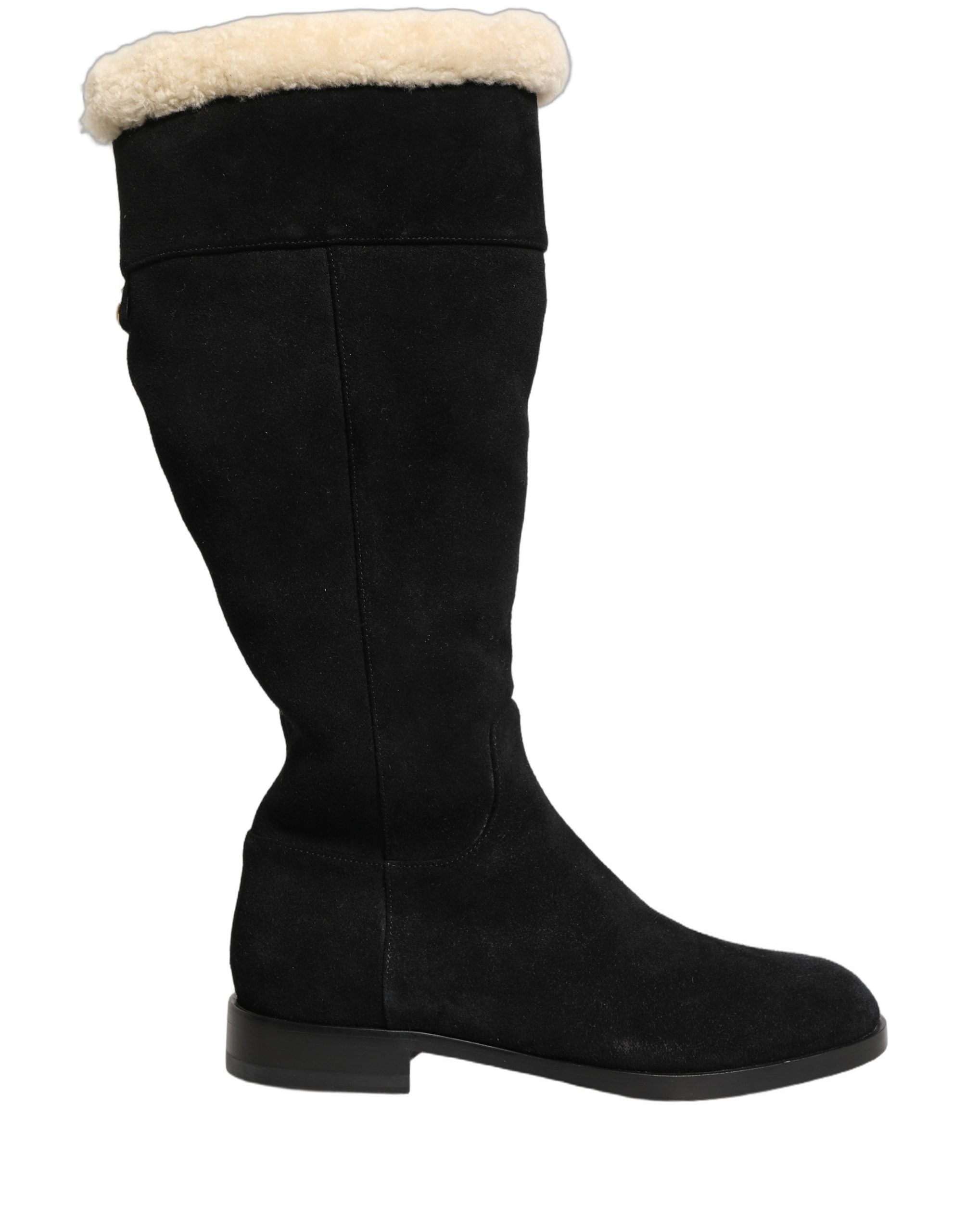 Dolce & Gabbana 100% Calf Leather boot in black — view 6