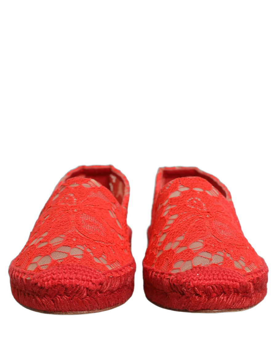 Dolce & Gabbana 56% Viscose flat in red