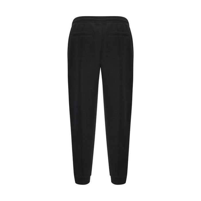 Brunello Cucinelli 64% Cotton joggers in black — view 2