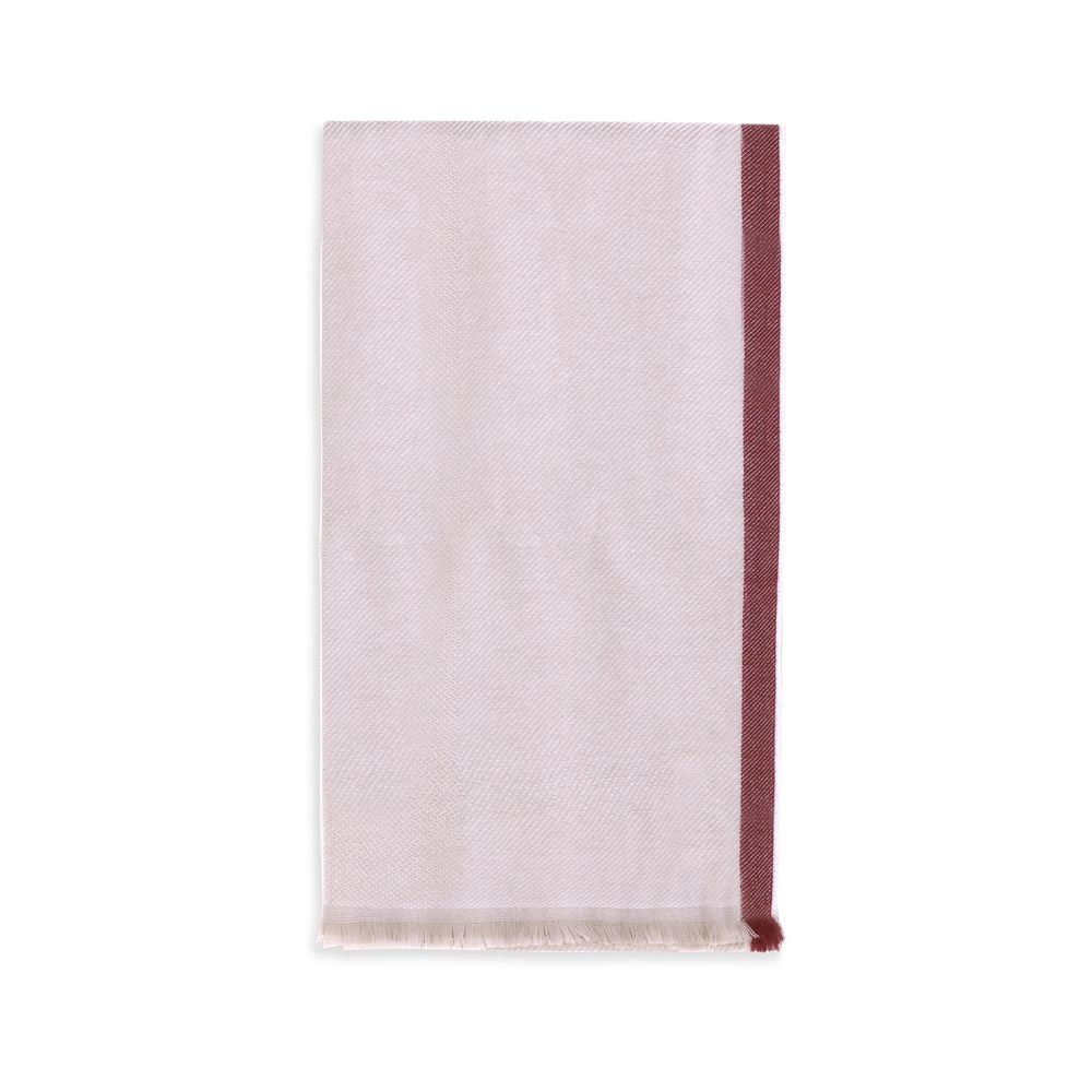 Brunello Cucinelli 100% Kashmir/capra Hircus scarf in beige