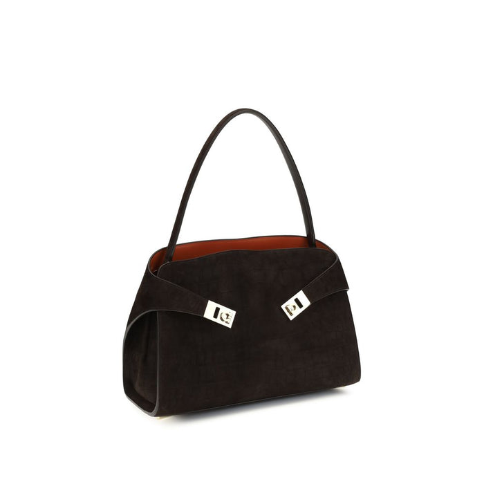 Brown Calf Leather Bos Taurus Shoulder Bag
