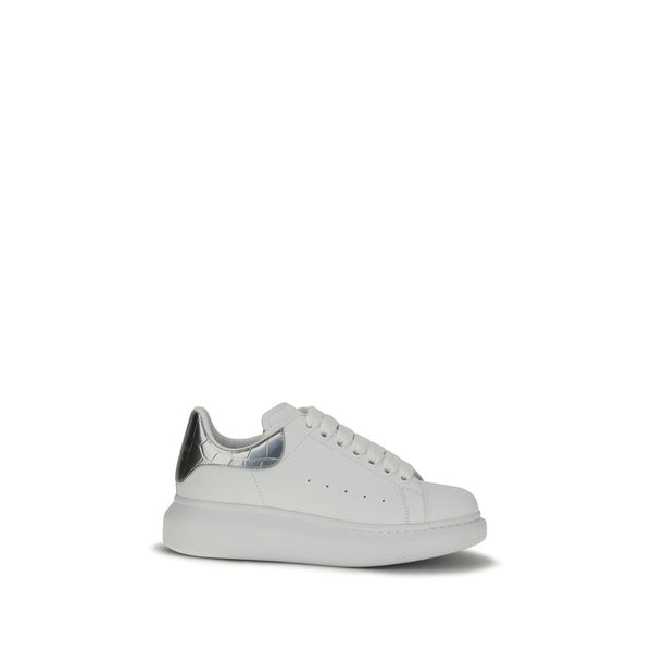 Alexander McQueen Upper: 100% Calf Leather Bos Taurus; Sole: 100% Rubber sneaker in white
