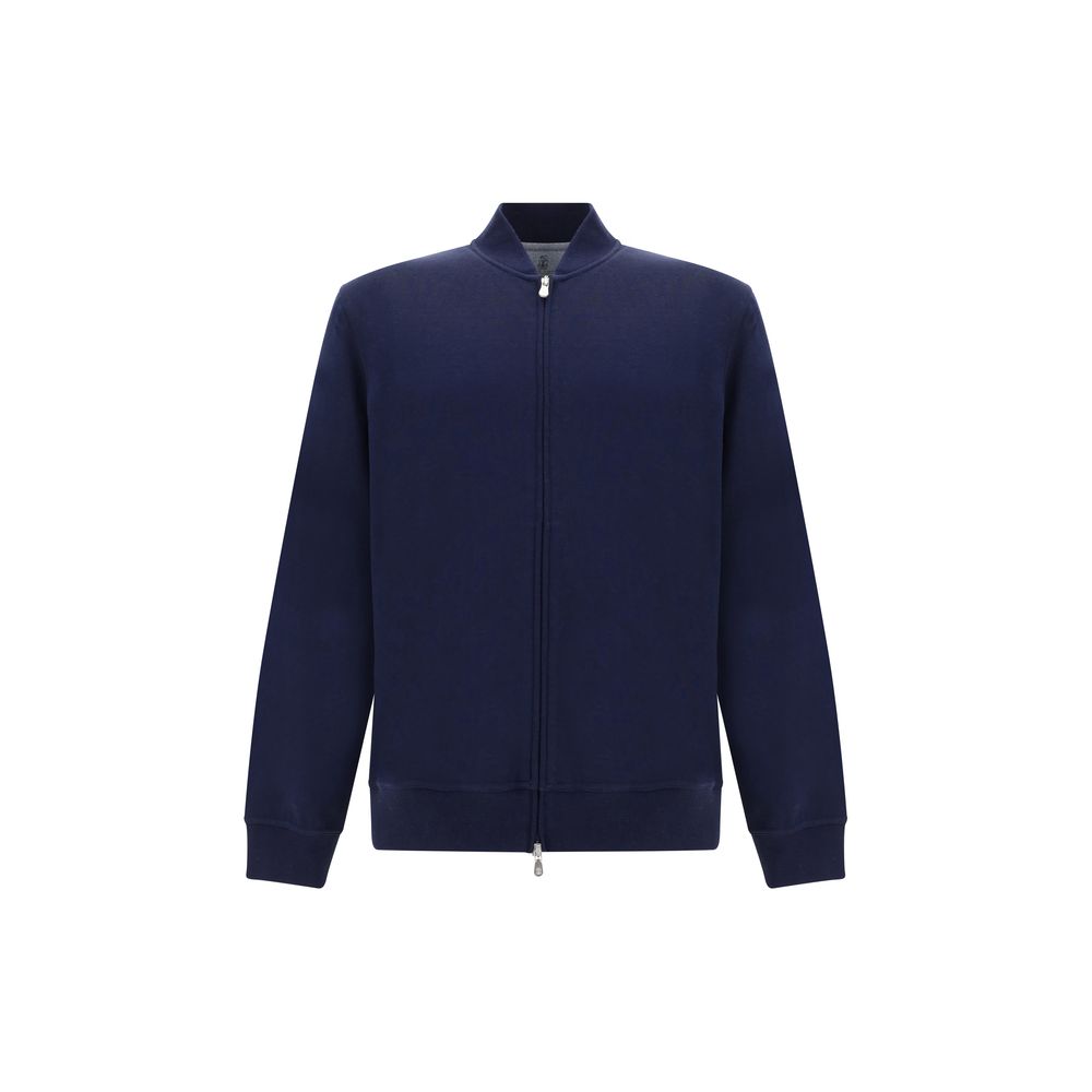 Brunello Cucinelli 100% Cotton sweatshirt in navy