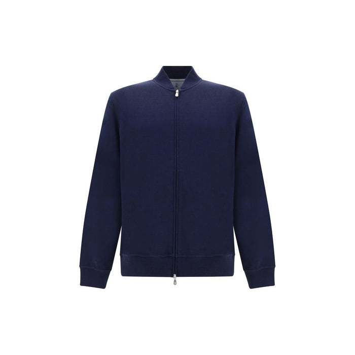 Brunello Cucinelli 100% Cotton sweatshirt in navy