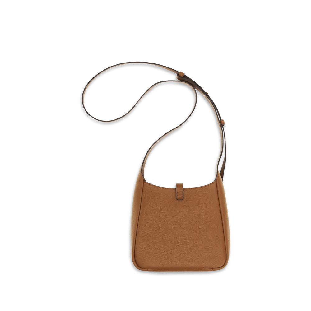 Tory Burch 100% Calf Leather Bos Taurus crossbody bag in brown — view 2