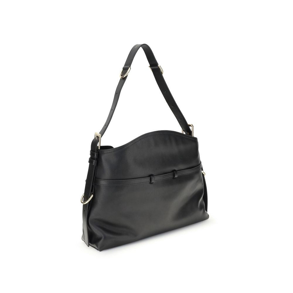 Black Calf Leather Bos Taurus Handbag Bag