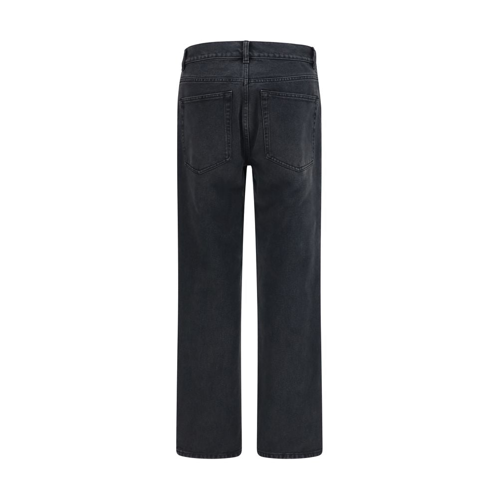 The Row 100% Cotton jeans in black — view 2