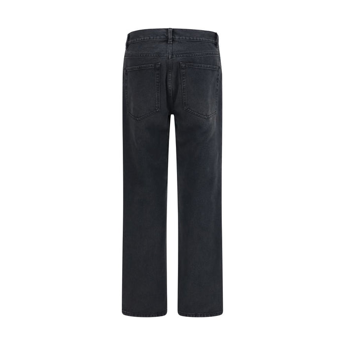 The Row 100% Cotton jeans in black — view 2