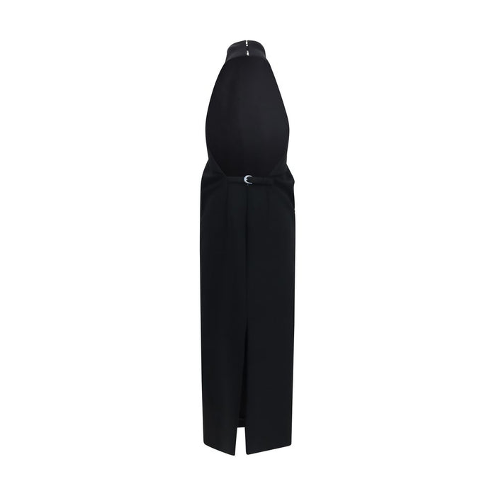 Khaite 100% Polyester dress in black — view 2