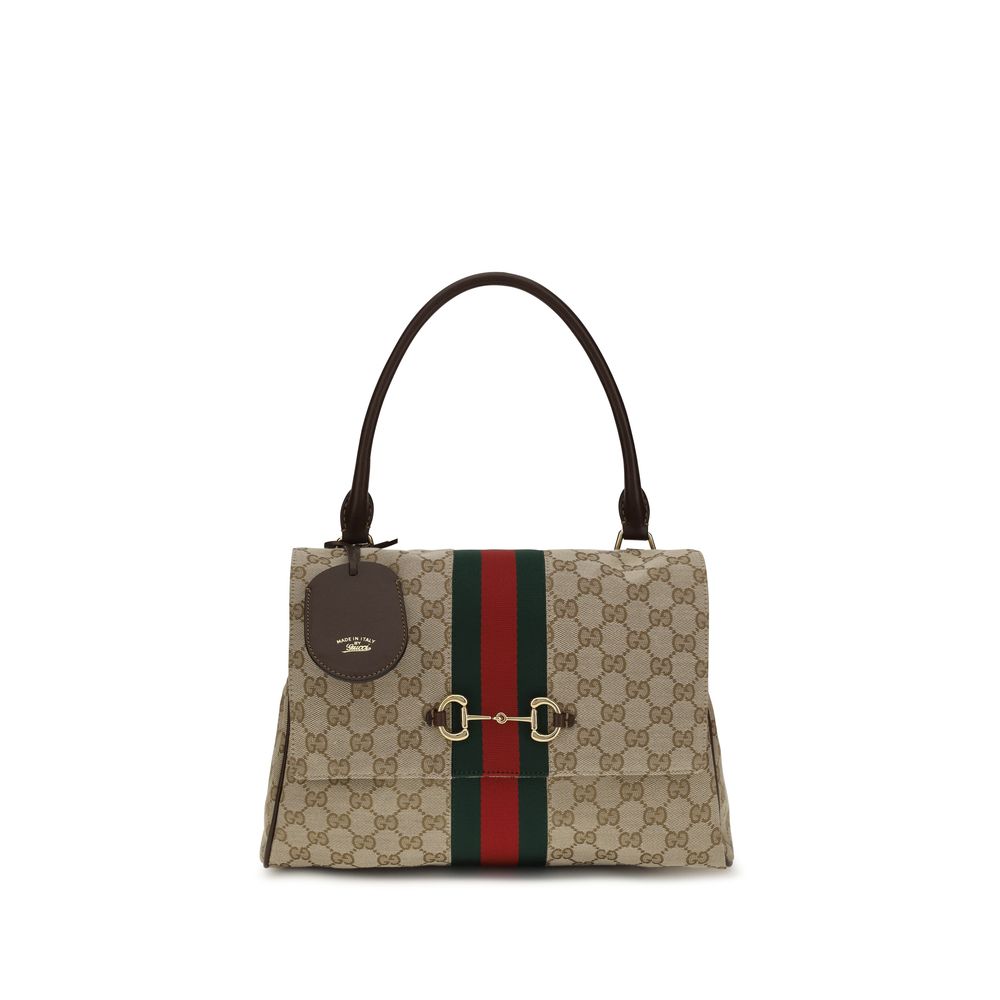 Beige Polyester Handbag Bag