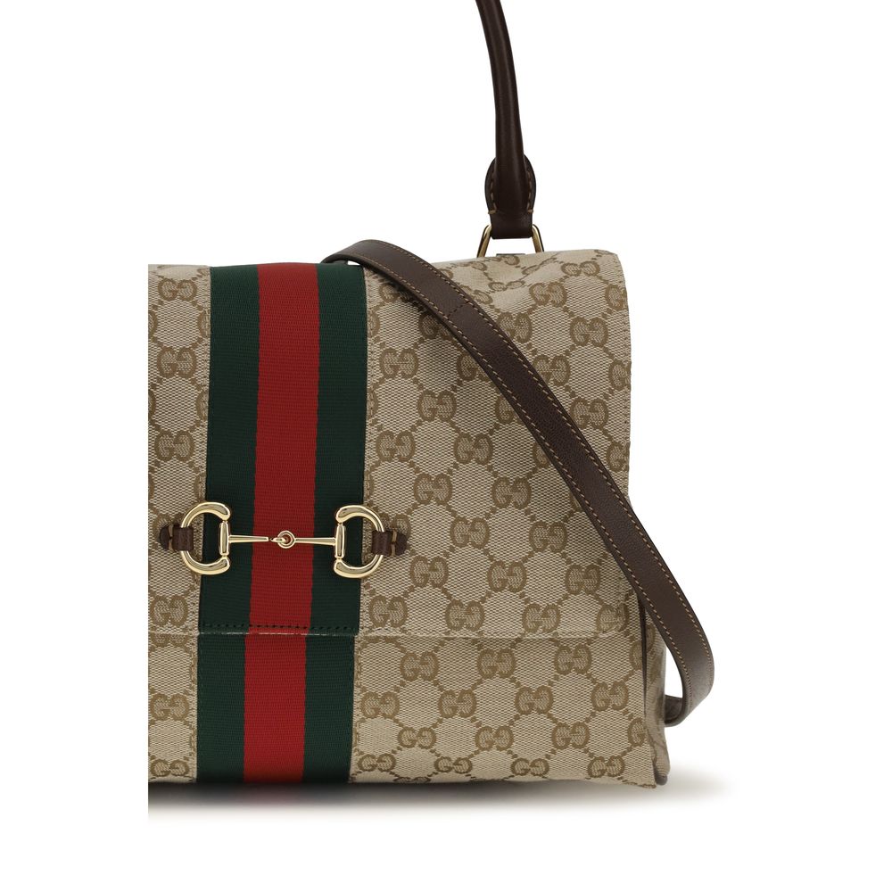 Beige Polyester Handbag Bag