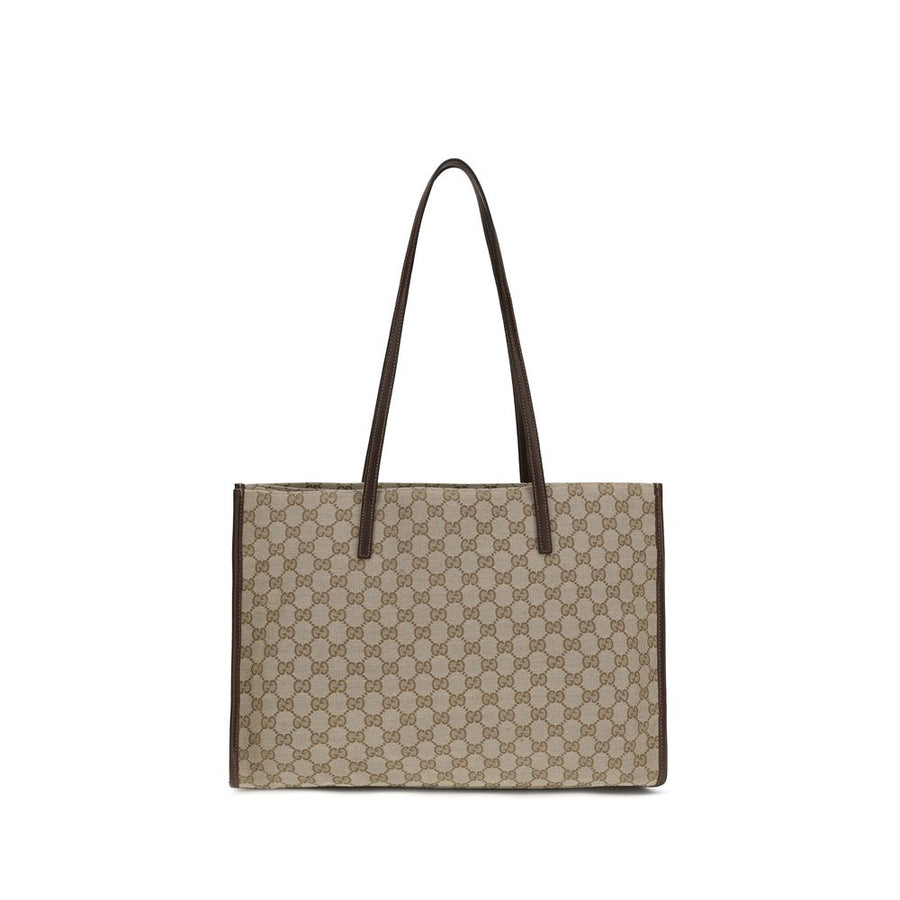 Gucci 52% Polyester tote bag in beige