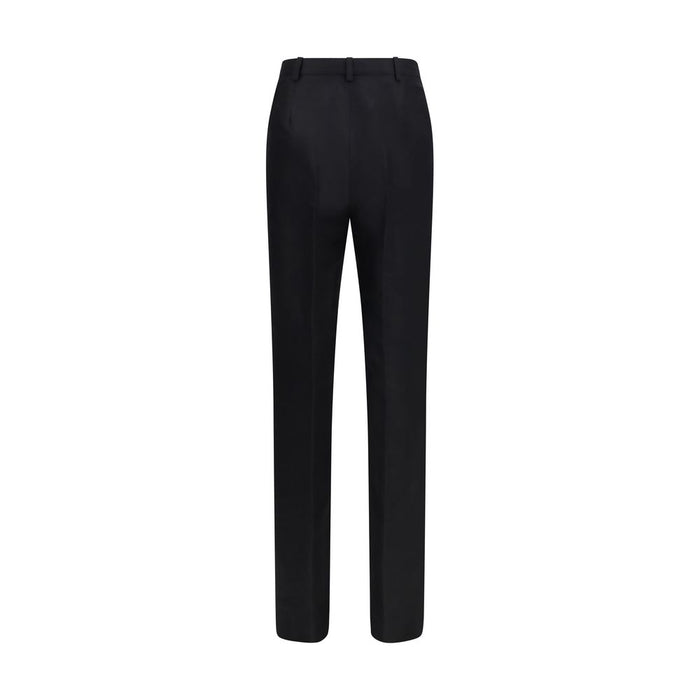 Gucci 100% Silk trousers in black — view 2