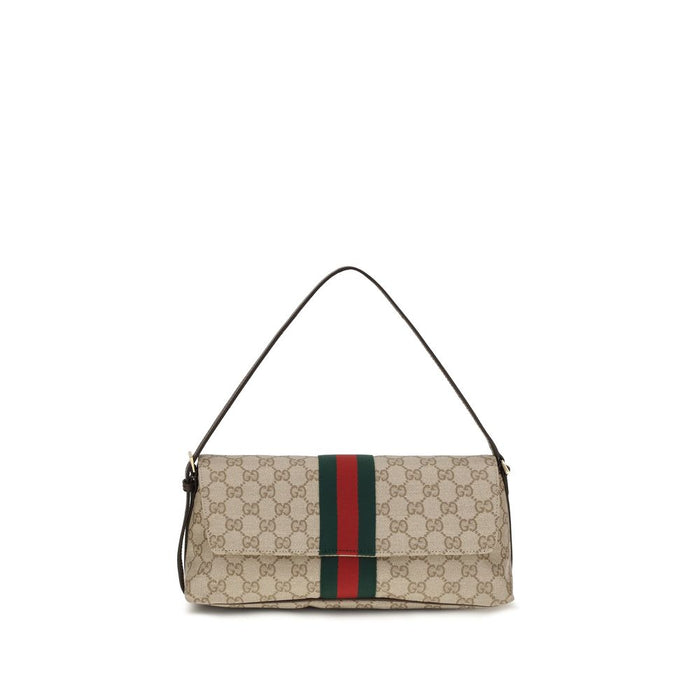 Beige Cotton Handbag Bag