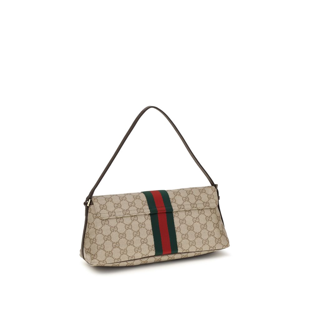 Beige Cotton Handbag Bag