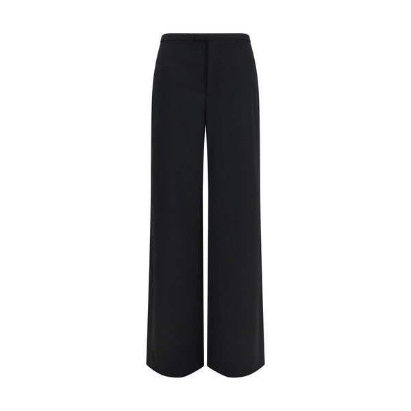 Gucci 100% Wool Ovis Aries trousers in black