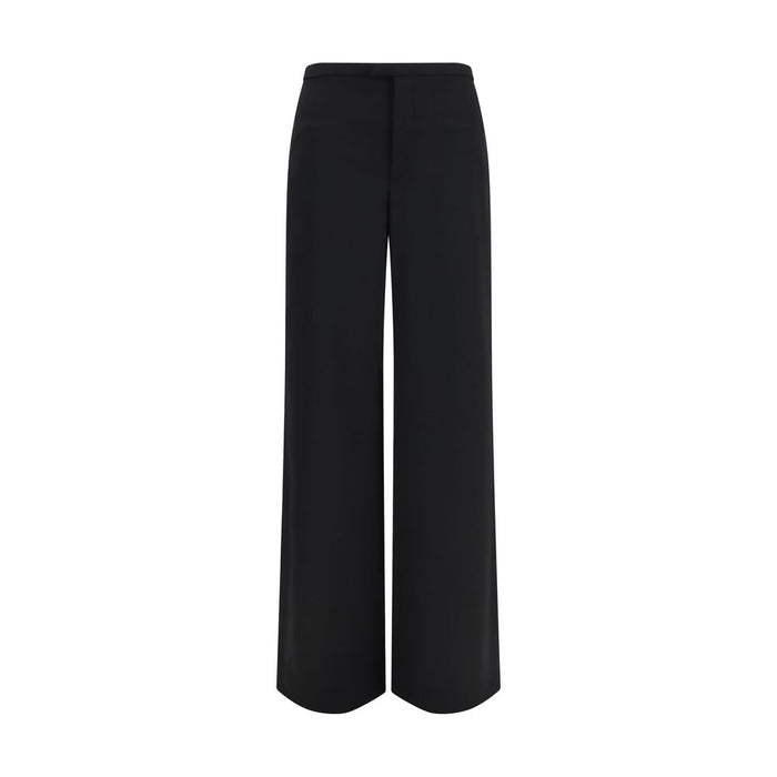 Gucci 100% Wool Ovis Aries trousers in black