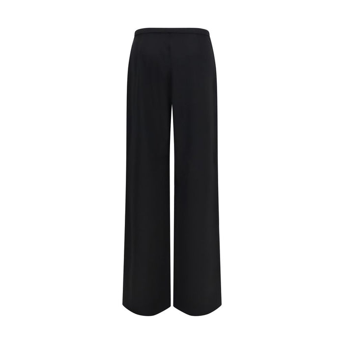 Gucci 100% Wool Ovis Aries trousers in black — view 2