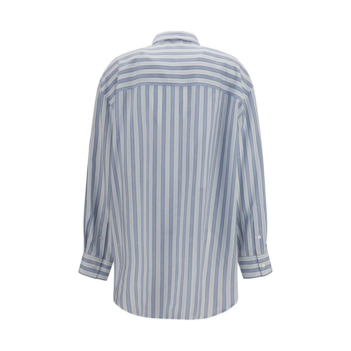 Gucci 100% Silk shirt in blue — view 2