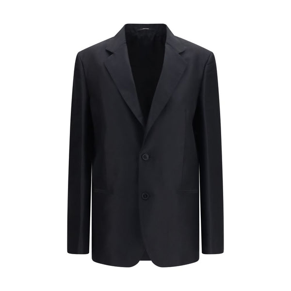 Gucci 100% Silk blazer in black