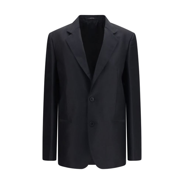 Gucci 100% Silk blazer in black