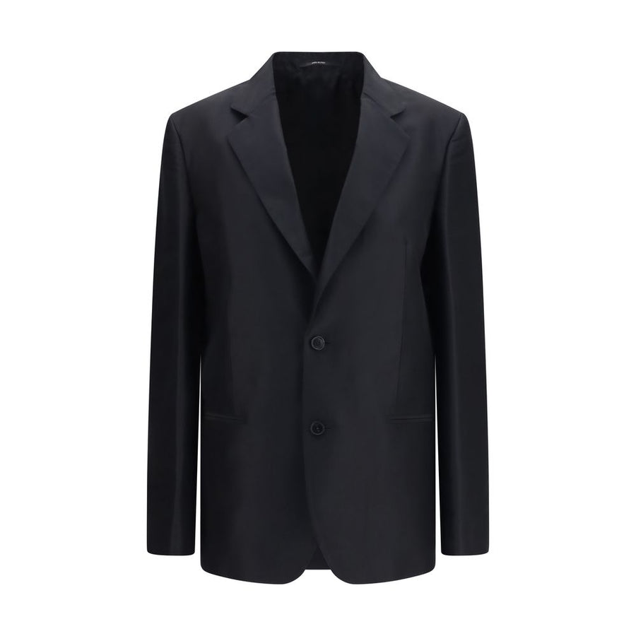 Gucci 100% Silk blazer in black