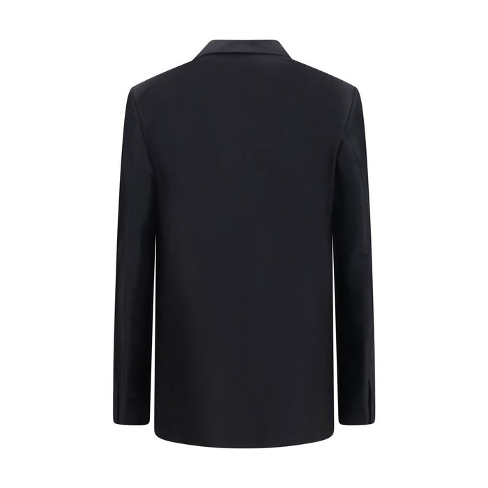 Gucci 100% Silk blazer in black — view 2