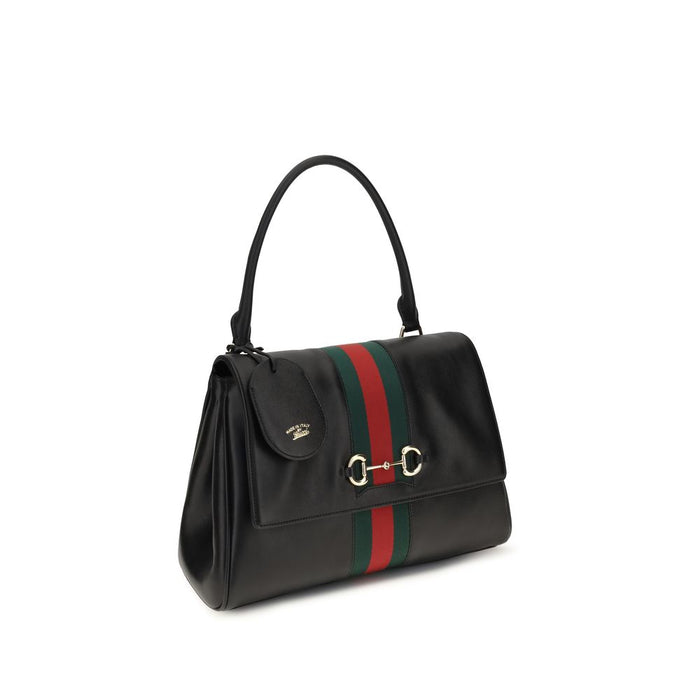 Black Calf Leather Bos Taurus Handbag Bag