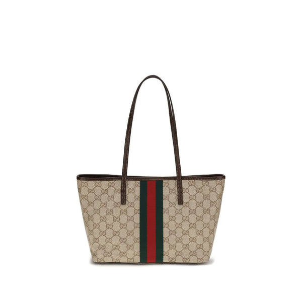 Gucci 45% Cotton tote bag in beige