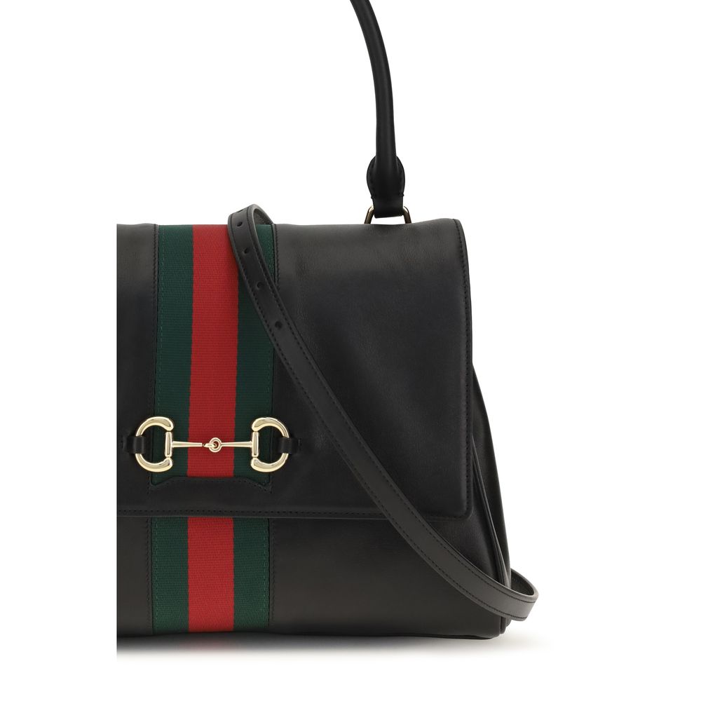 Black Calf Leather Bos Taurus Handbag Bag