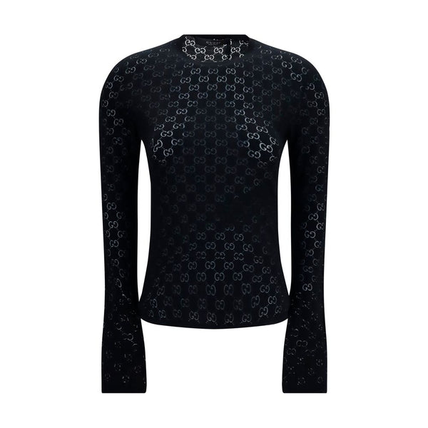 Gucci 66% Cotton 34% Polyester t-shirt in black