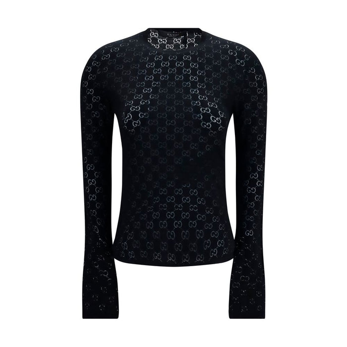 Gucci 66% Cotton 34% Polyester t-shirt in black