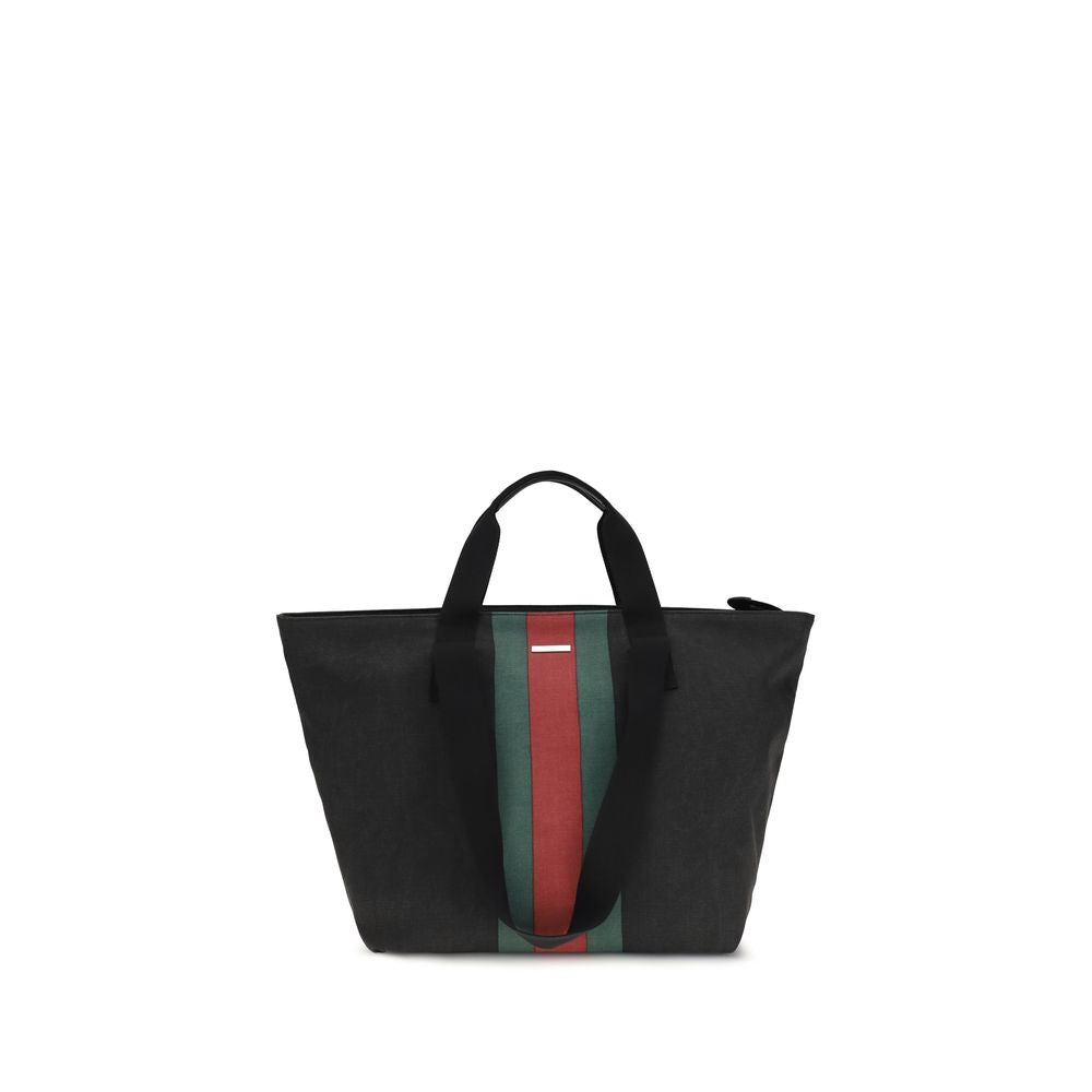 Gucci 100% Cotton tote bag in black