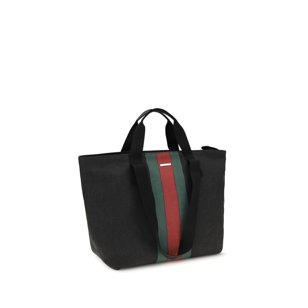 Gucci 100% Cotton tote bag in black — view 2