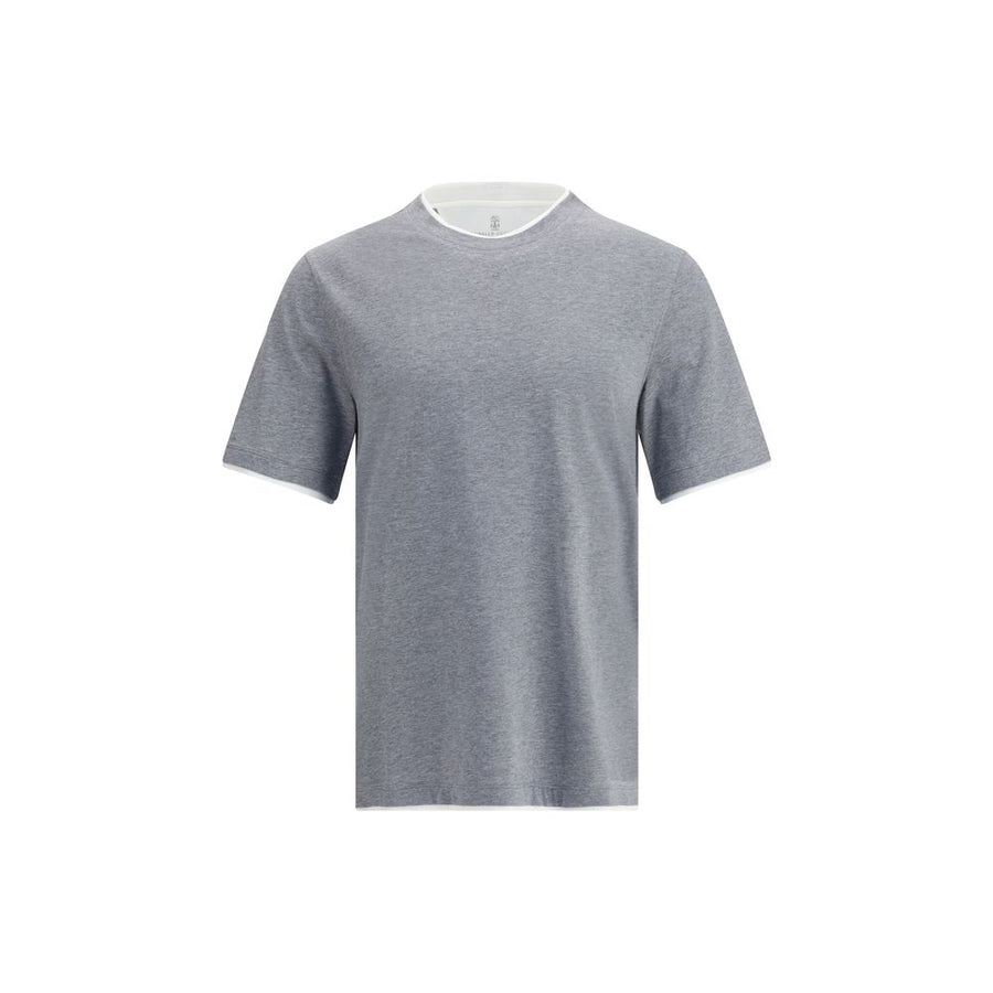 Brunello Cucinelli 100% Cotton t-shirt in gray