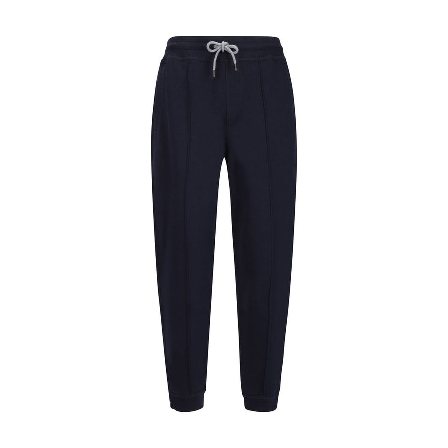 Brunello Cucinelli 64% Cotton 26% Polyamide 4% Silk 6% Cashmere joggers in navy