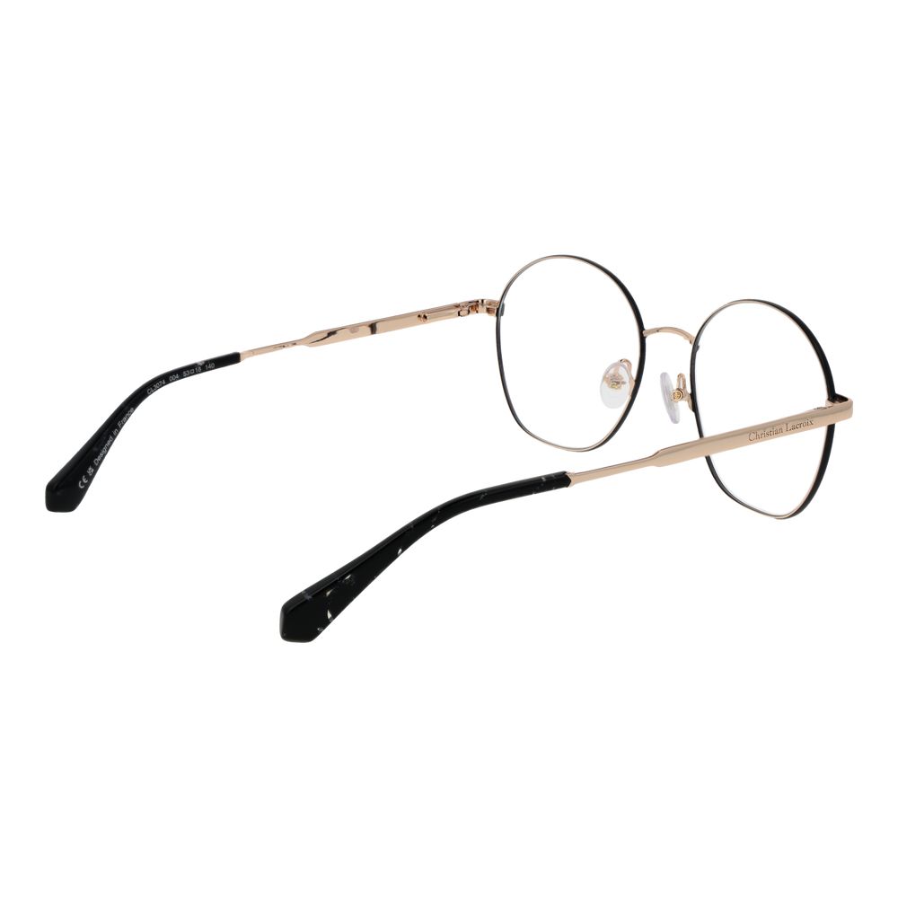 Beige Stainless Steel Glasses (frames) Accessory